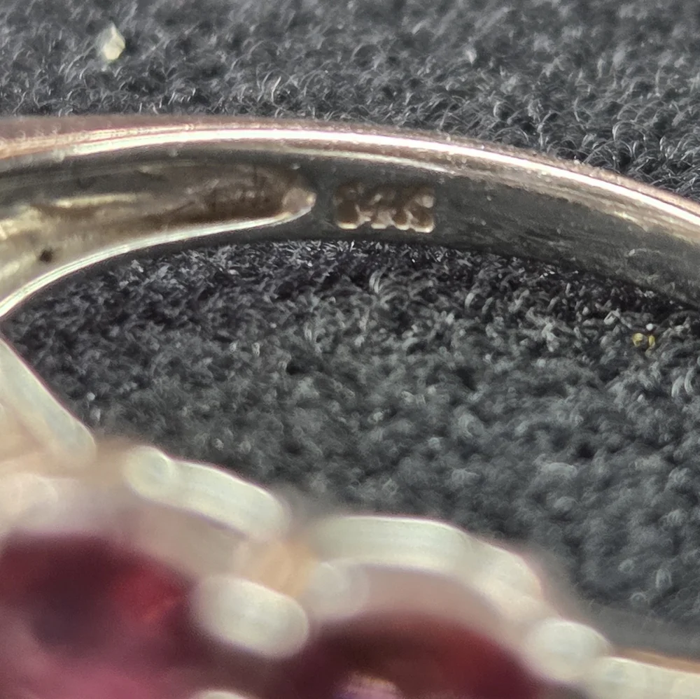 14k Gold Tourmaline and Diamond Ring Sz 7 - Picture 4 of 7